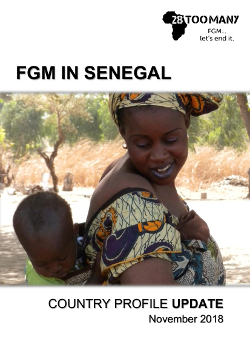 Country Profile Update: FGM in Senegal (2018, English)
